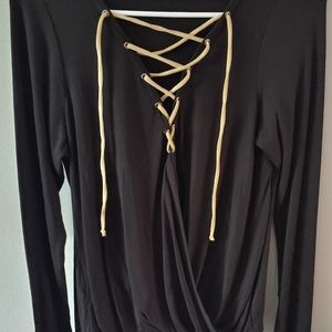 Black long sleeve shirt